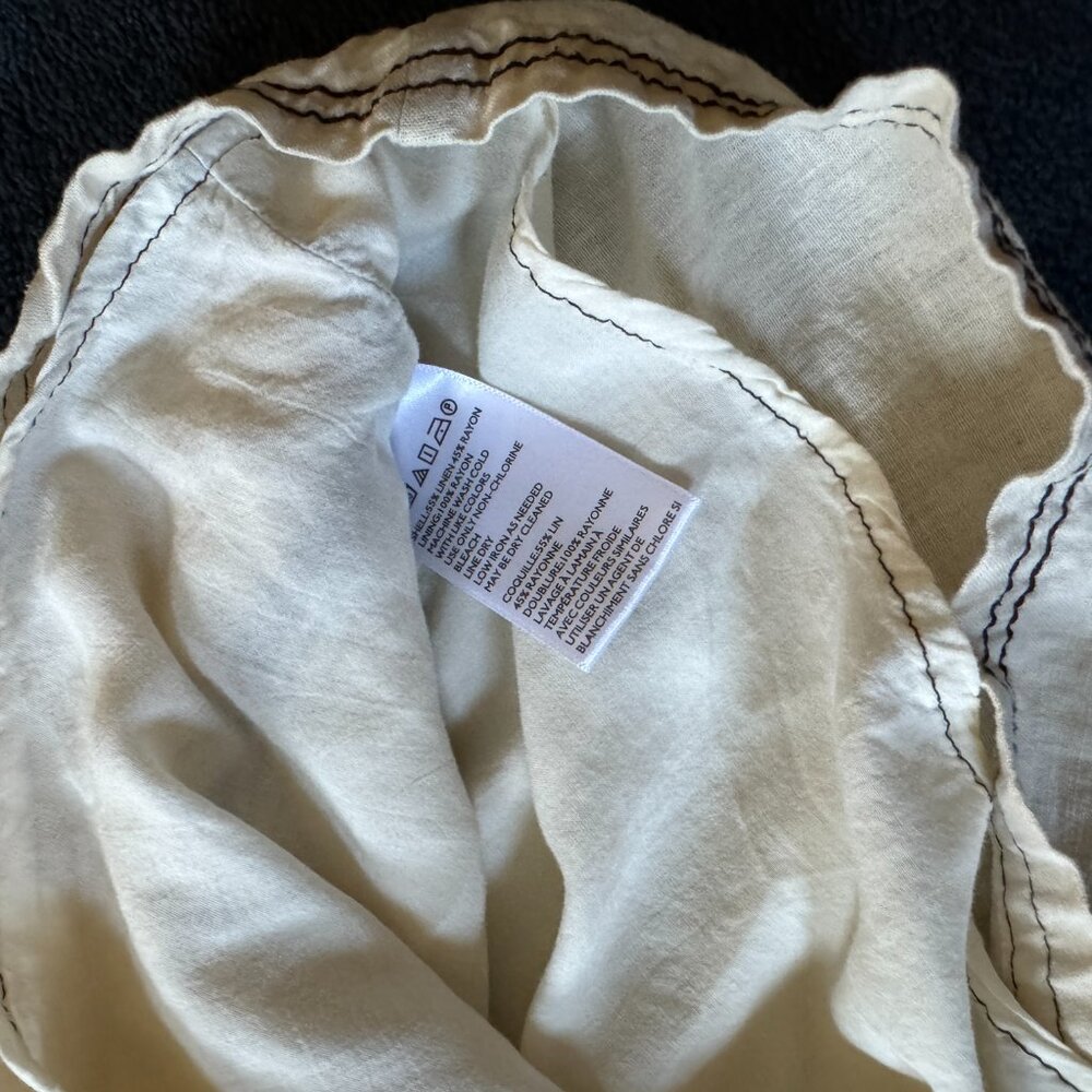 EUC UO Anita Button Wrap Romper Sz S - Picture 4 of 6